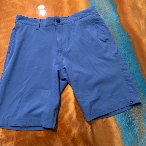 Quiksilver Mens Blue lightweight quick dry Shorts size 30 - Picture 1 of 6